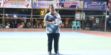 Bupati PPU Buka Turnamen Bola Voli Desa Giripurwal