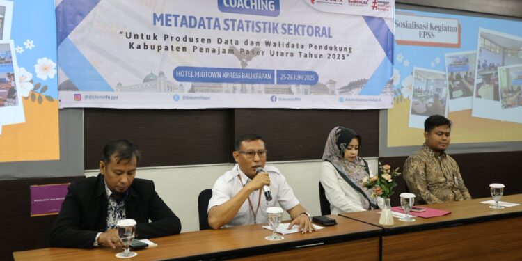Diskominfo PPU Gelar Coaching Metadata Statistik Sektoral Tahun 2025