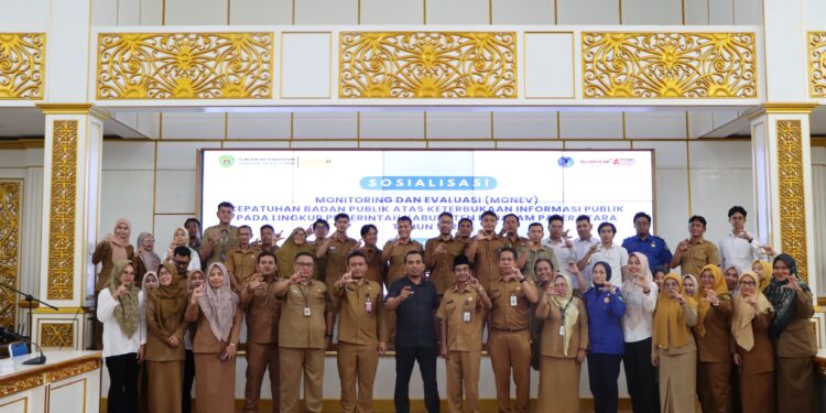 Diskominfo PPU Sosialisasikan Monev Kepatuhan Badan Publik Terhadap Keterbukaan Informasi