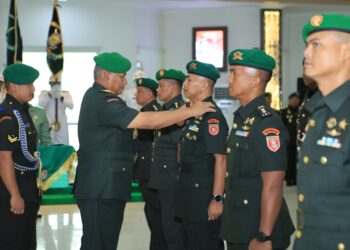 Pangdam Tekankan Regenerasi Kepemimpinan dan Soliditas Prajurit