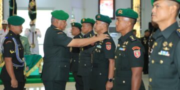 Pangdam Tekankan Regenerasi Kepemimpinan dan Soliditas Prajurit