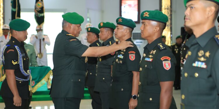 Pangdam Tekankan Regenerasi Kepemimpinan dan Soliditas Prajurit