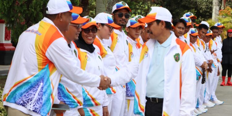 Target Lima Besar, PPU Resmi Kirim 228 Atlet Pelajar ke POPDA XVII Kaltim 2025