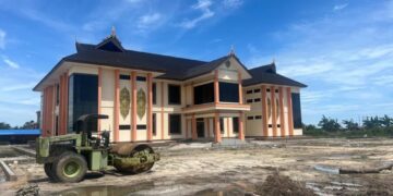 Kantor Baru Disdikpora PPU Hampir Rampung