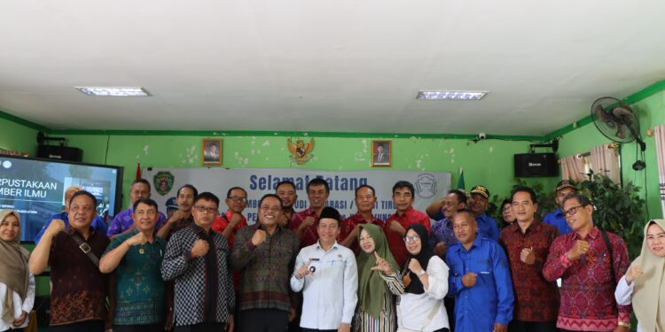 Perpustakaan Sumber Ilmu Binuang Jadi Rujukan Nasional, Delegasi Gianyar Datang Belajar