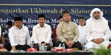 Ribuan Jamaah Padati Masjid Agung Al-Ikhlas, Syekh Muhammad Jaber: “Jadikan Al-Qur’an Sahabat Hidup Kita”