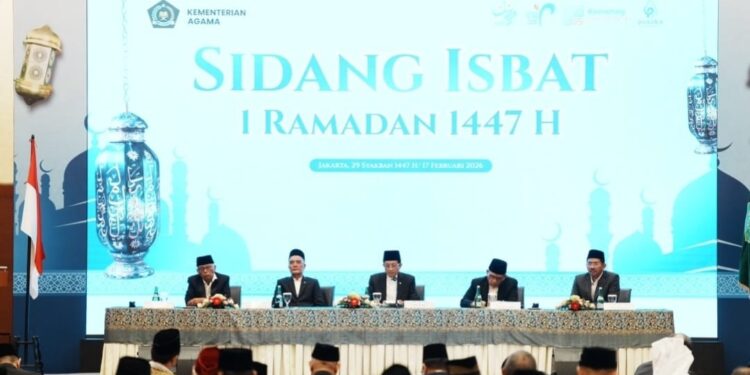 Hilal Belum Terpenuhi, Pemerintah Tetapkan Puasa Dimulai Kamis 19 Februari 2026