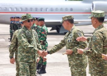 Dari Udara ke Medan Perbatasan: Panglima TNI Sasar Sebuku, Siapkan Latihan Tempur Skala Besar