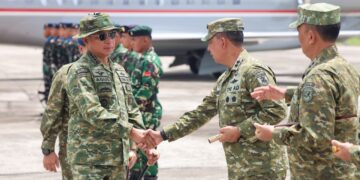 Dari Udara ke Medan Perbatasan: Panglima TNI Sasar Sebuku, Siapkan Latihan Tempur Skala Besar