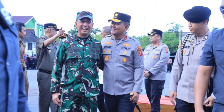 TNI-Polri Siaga Kawal Aksi 21 April di Samarinda, Pendekatan Humanis Jadi Prioritas